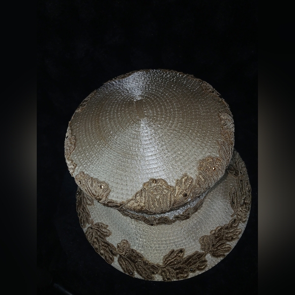 Elegant Tan And Brown Women's Hat - Picture 3 of 6